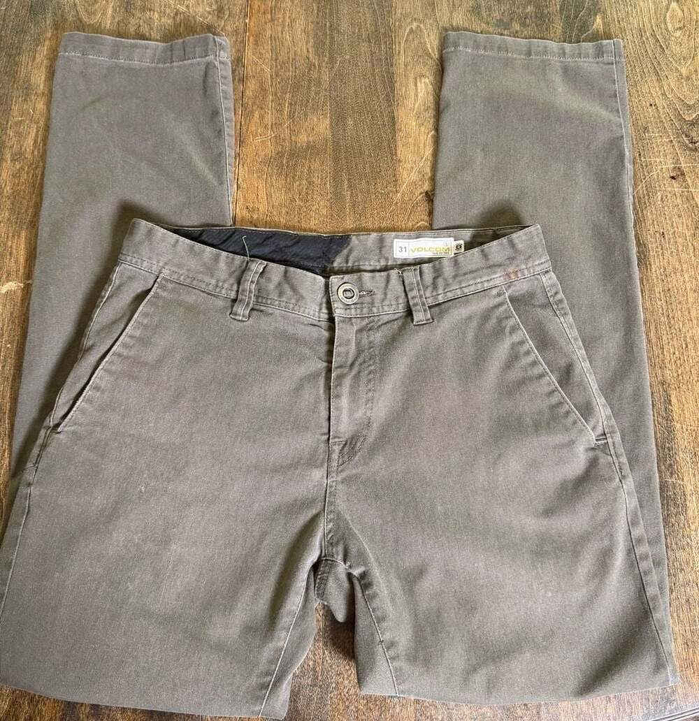 Volcom Frickin Modern Stretch Chino Pants Size 31
